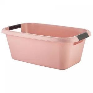 DELTA Таз 20 л LICA с ручками прямоугольный РТ1163ПК-5 персиковая карамель