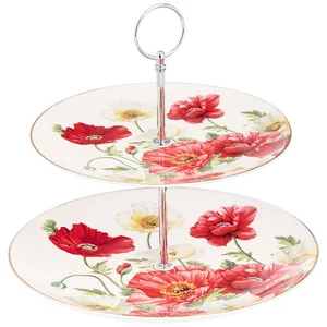 Lefard Блюдо Двухъярусное Lefard Маки 20,5 / 27 См 104-883