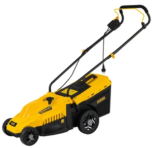 Denzel Газонокосилка электрическая GM-1300, 1300 Вт, шир. 32 см, 5 уров., травосб. 35 л 96627