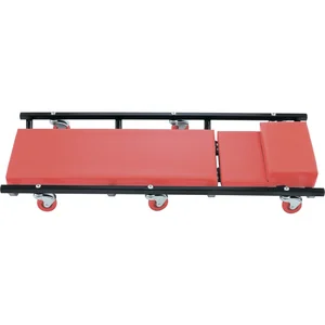 Matrix Лежак ремонтный на шести колесах, 1030 х 440 х 120 мм, поднимающийся подголовник 567455