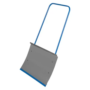 Сибртех Движок для уборки снега, стальной, оцинкованный, 750 х 410 х 1100 мм, стальная рукоятка, Россия, 61520