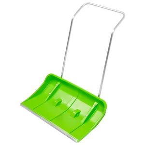 Сибртех Движок для уборки снега пластиковый, 815 х 440 х 1150 мм, алюминиевая рукоятка, Россия, 61498