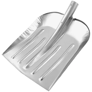 Сибртех Лопата для уборки снега стальная оцинкованная, 330 х 365 мм, без черенка, Россия, 61536