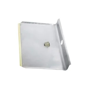 Сибртех Лопата для уборки снега тротуарная, алюминиевая, 400 х 400 мм, без черенка, Россия, 61543