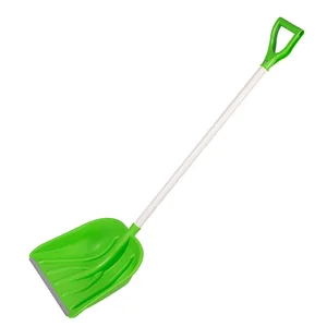 Сибртех Лопата для уборки снега пластиковая Profi, 415 х 445 х 1500 мм, алюминиевый черенок, Россия, 61492