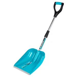 Palisad Лопата для уборки снега пластиковая Luxe, 270 х 310 х 760 - 960 мм, телескопический черенок, 615005
