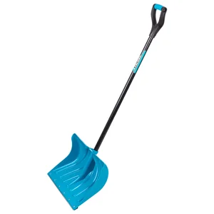 Palisad Лопата для уборки снега пластиковая Luxe, 500 х 325 х 1300 мм, металлопластиковый черенок, 615015