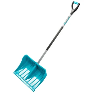 Palisad Лопата для уборки снега пластиковая Luxe, 540 х 375 х 1520 мм, стальной черенок, 615685