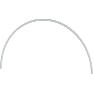 Palisad Дуга пластиковая для парника 80 х 90 см, D 12 мм, белая 644295