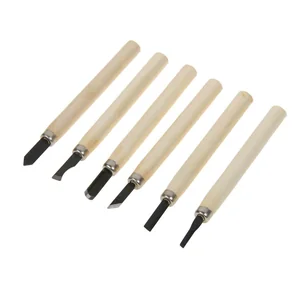 Sparta Набор резцов по дереву 246065 (6 шт.)