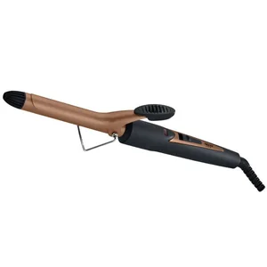 DELTA Щипцы для завивки волос LUX DL 0630 черные с бронзой