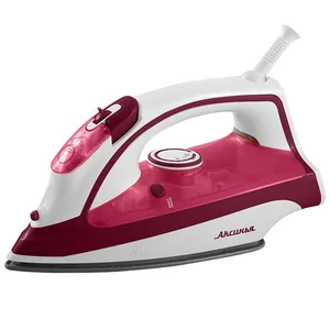 АКСИНЬЯ Утюг 2400W КС 3002 белый с вишневым