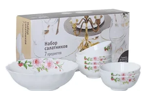 КОРАЛЛ Набор салатников 7пр. Сamelia H06240