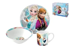 КОРАЛЛ Набор посуды д/завтрака 3 пр. Холодное сердце 95537