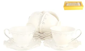 КОРАЛЛ Набор чайный 12пр. Клеопатра JDY600405-12P-BG