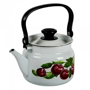 КМК Эмалированный чайник 2,0л. 42704 102/6 белый
