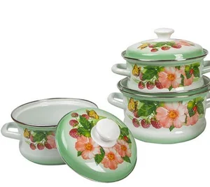 КМК Набор кастрюль (6пр.) Солнышко