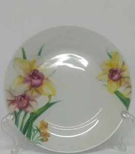 КОРАЛЛ Тарелка десертная 19см Нарцис 9014