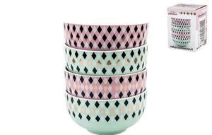 КОРАЛЛ Набор салатников 4 пр. Ритм RX-N17332