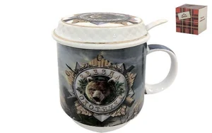 КОРАЛЛ Кружка для заваривания 325мл. Охотнику FY20186010