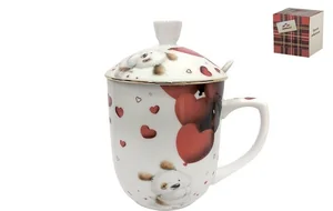 КОРАЛЛ Кружка для заваривания 300мл. Тому, кого люблю FY20186002