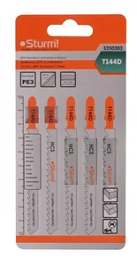 Sturm Пилка для лобзика по дереву (быстрый пропил) 5250303