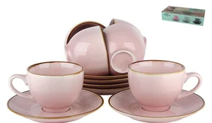 КОРАЛЛ Набор чайный 12 пр. Розовые мечты 74690012