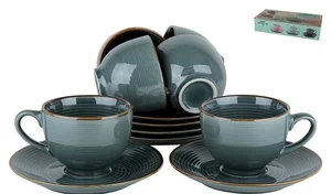 КОРАЛЛ Набор чайный 12 пр. Синий океан 74690013