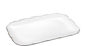 КОРАЛЛ Блюдо прямоугольное 33 см Клевер LTCV-P0433-A