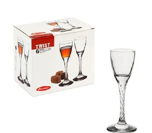 PASABAHCE Набор рюмок для ликера TWIST 60 мл. (6 шт.) 44612