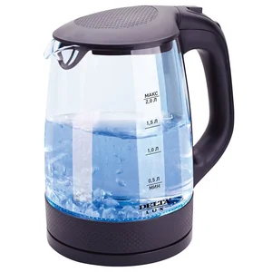 DELTA Электрический чайник LUX DL 1058 B черный