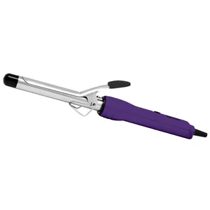 ЯРОМИР Щипцы для завивки волос ЯР 201 фиолетовые с черным