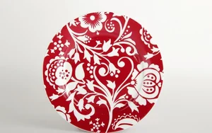 КОРАЛЛ Тарелка десертная 19 см Ред P011-A06903