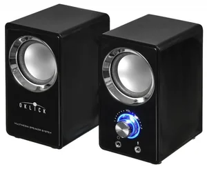 OKLICK Колонки OK 116 2.0 черный 6Вт 315691