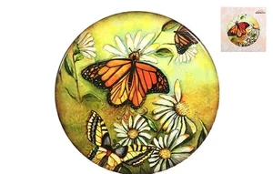 КОРАЛЛ Подставка под горячее Бабочки в ромашках YX915