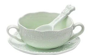 КОРАЛЛ Бульонница 300мл Бабочка HD-267G