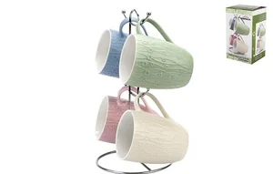 КОРАЛЛ Набор кружек 4пр. Вербена RX-N17315