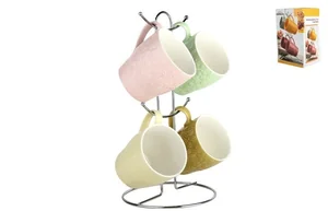 КОРАЛЛ Набор кружек 4пр. Весна пастель RX-N17309-2