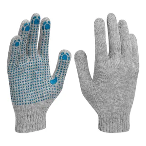 Sparta Перчатка трикотажные с ПВХ точкой, 5 пар в упаковке, БОПП-пакет, 7 класс// 67837