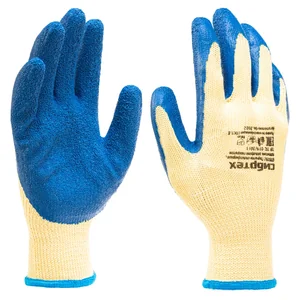 Сибртех Перчатки трикотажные, полиэфирные, латексное рельефное покрытие, размер 8// 677515