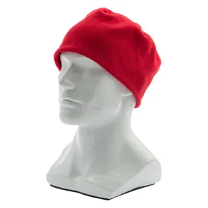 Сибртех Шапка из флиса для взрослых, размер 58-59, красная 68811
