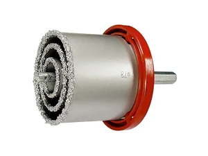 Matrix Набор коронок по керамической плитке, 33-53-67-73 мм, шестигранный хвостовик 72840