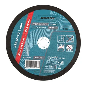 Gross Круг отрезной по металлу, 230 х 2.0 х 22.2 мм 74389