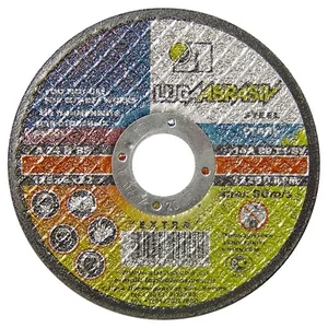 Луга Абразив Круг шлифовальный по металлу, 180 х 6 х 22.2 мм, "Луга" Россия73420