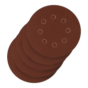 Сибртех Круг абразивный на ворсовой подложке под "липучку", перфорированный, P 150, 125 мм, 5 шт 738077