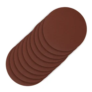 Сибртех Круг абразивный на ворсовой подложке под "липучку", P 500, 125 мм, 10 шт 738757