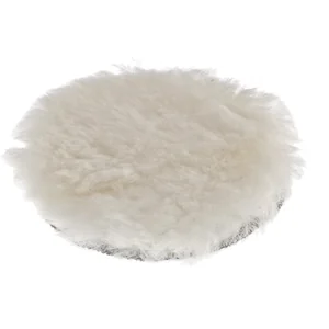 Matrix Насадка полировальная "под липучку", 125 мм, натуральная шерсть 75952