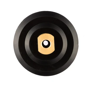 Matrix Насадка резиновая для АГШК с липучкой, 100 мм, посадка M14 76227