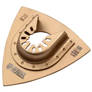 Denzel Насадка для МФИ шлифовальная дельтавидная, HM, по плитке и дереву, 78 мм 782323