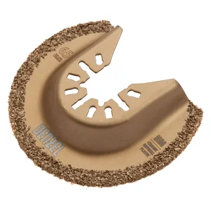 Denzel Насадка для МФИ режущая полукруг, HM, по плитке, 63 мм 782325